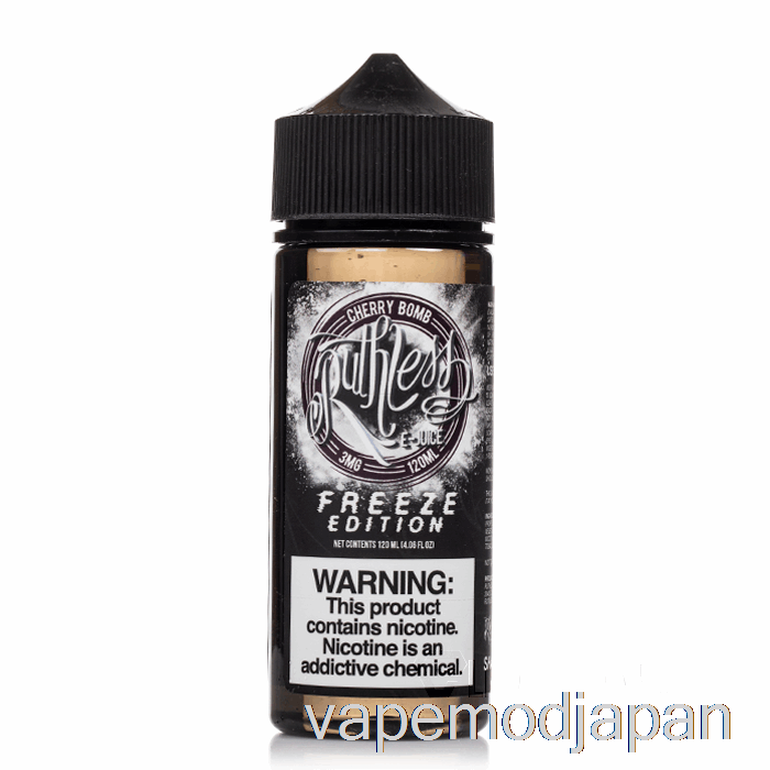 VAPE Japan チェリーボム - フリーズ エディション - ルースレス ベイパー - 120ml 6mg
